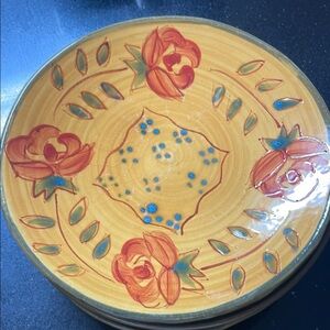 Hors d’ Oeuvre’s plates.  Very sweet.